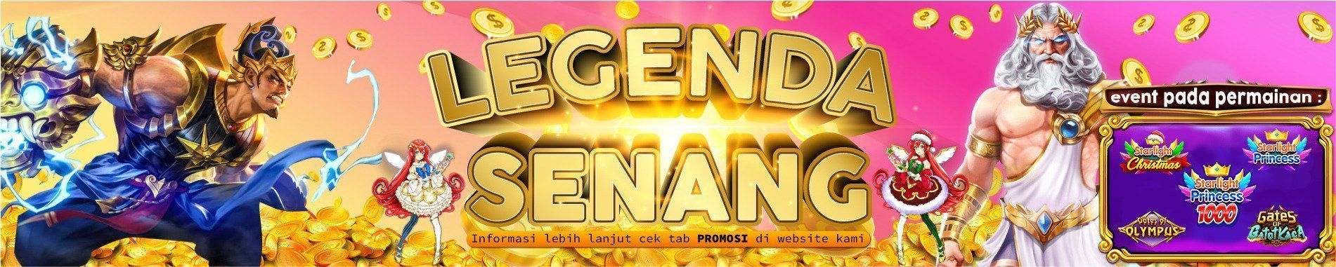 bonus slot legenda senang